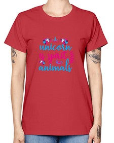 unicorn is spirit animals 465# - unicorn -  Missy T-Shirt