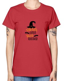 witches gotta stick together 5# - witch -  Missy T-Shirt