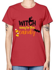 witchwaycandy 4# - witch -  Missy T-Shirt