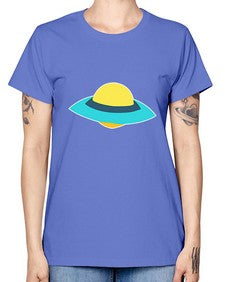 Alien 60# - ufo -  Missy T-Shirt