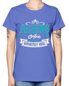 Aliens are real 26# - ufo -  Missy T-Shirt