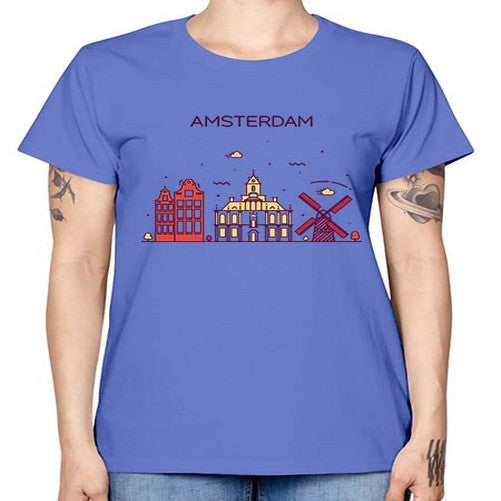 Amsterdam 321# - cities -  Missy T-Shirt
