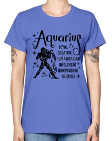 Aquarius 64# - aquarius -  Missy T-Shirt