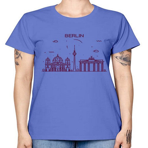 Berlin 444# - cities -  Missy T-Shirt
