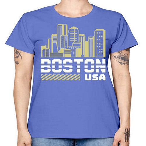 Boston 480# - cities -  Missy T-Shirt