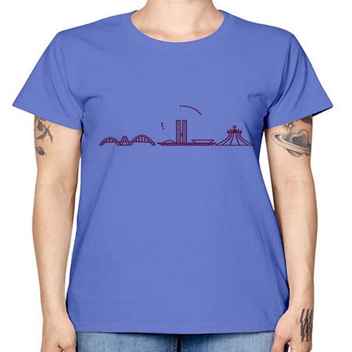 Brasilia 485# - cities -  Missy T-Shirt