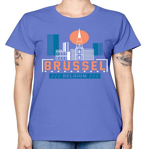 Brussel 504# - cities -  Missy T-Shirt