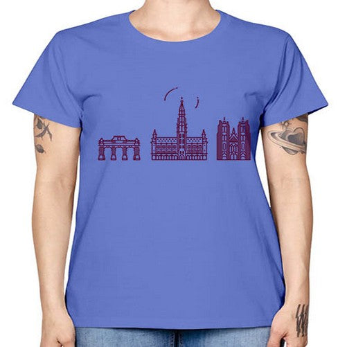Brussels 507# - cities -  Missy T-Shirt