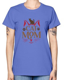 Cat Mom Style 6# - cats -  Missy T-Shirt