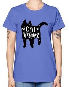 Cat Mom Style 86# - cats -  Missy T-Shirt