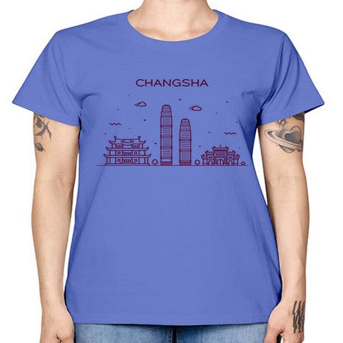 Changsha 553# - cities -  Missy T-Shirt