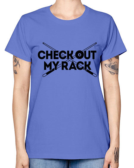 Check out my rack 1395# - billards -  Missy T-Shirt