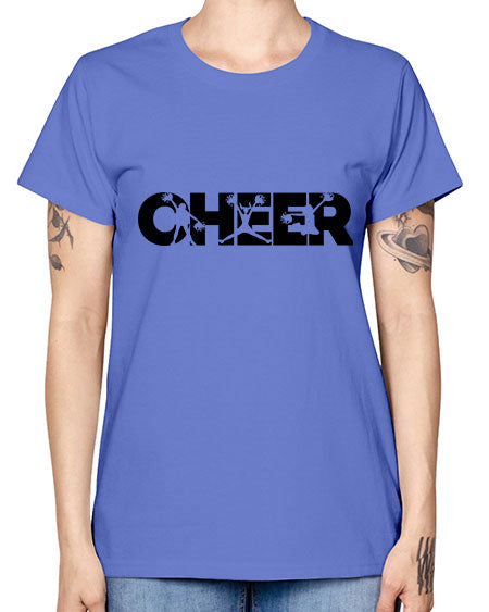 Cheer 1394# - cheer -  Missy T-Shirt
