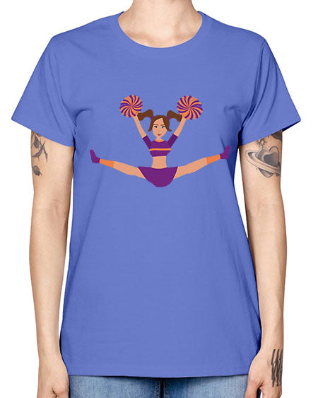 Cheerleader 15# - cheer -  Missy T-Shirt