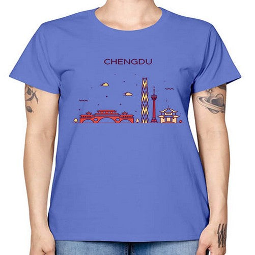 Chengdu 563# - cities -  Missy T-Shirt