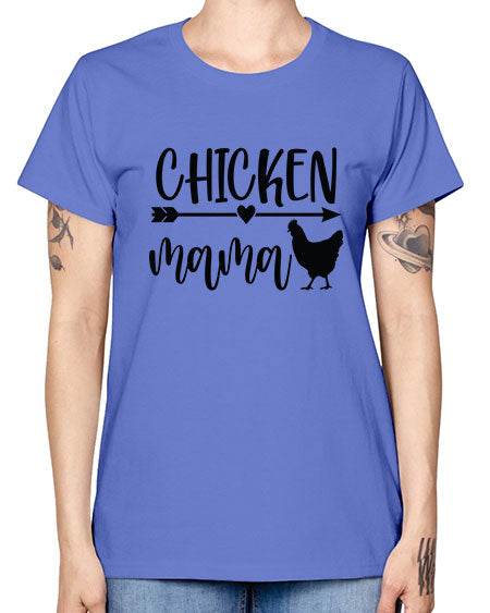 Chicken Mama - chicken -  Missy T-Shirt
