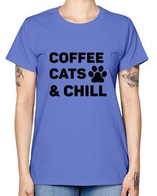 Coffee Cat Style 41# - cats -  Missy T-Shirt