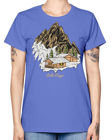 Cold Days 26# - nature -  Missy T-Shirt