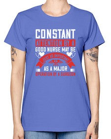 Constant attention by a good nurse may Style 677# - nurse -  Missy T-Shirt