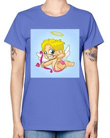Cupid 79# - cartoon general -  Missy T-Shirt