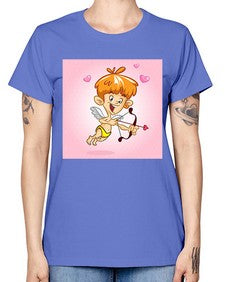 Cupid 80# - cartoon general -  Missy T-Shirt
