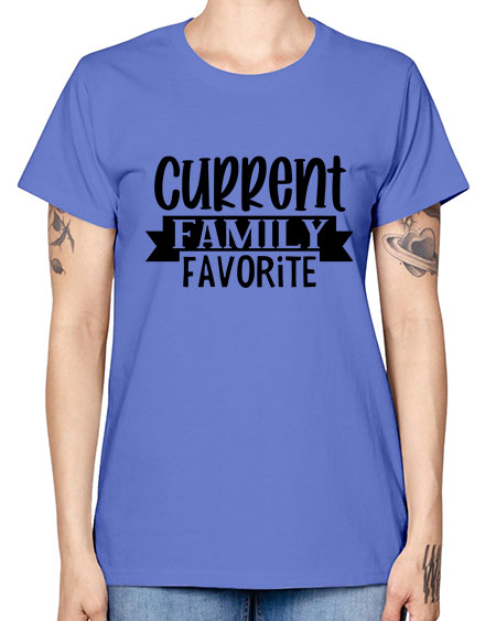 Current Family Favorite 292# - kids -  Missy T-Shirt