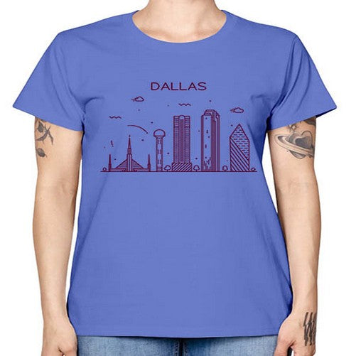 Dallas 643# - cities -  Missy T-Shirt