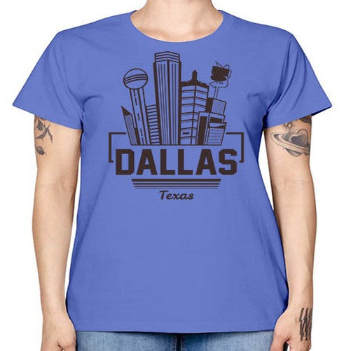 Dallas 645# - cities -  Missy T-Shirt