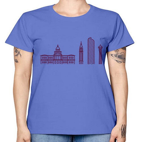 Denver 660# - cities -  Missy T-Shirt