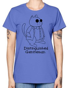 Distinguished Gentleman - cats -  Missy T-Shirt