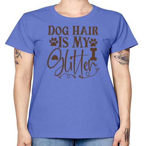 Dog Hair Is My Glitter Style 100# - dogs -  Missy T-Shirt