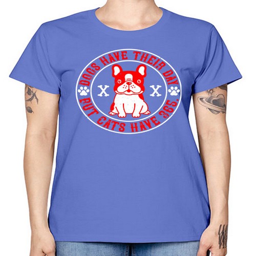 Dogs have their day but cats have Style 212# - dogs -  Missy T-Shirt