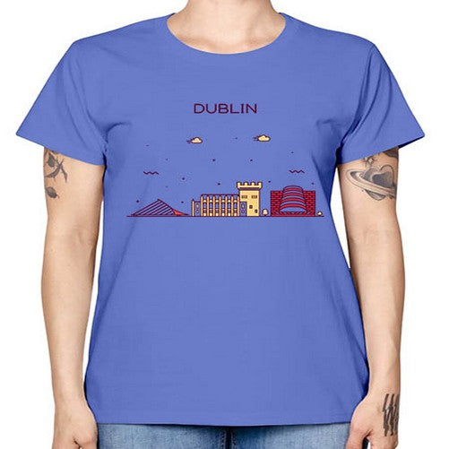 Dublin 694# - cities -  Missy T-Shirt