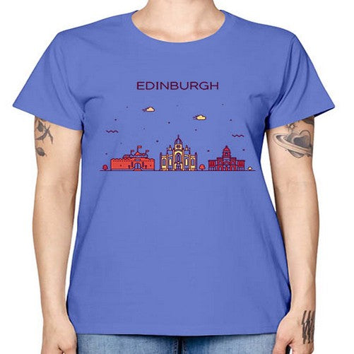 Edinburgh 703# - cities -  Missy T-Shirt