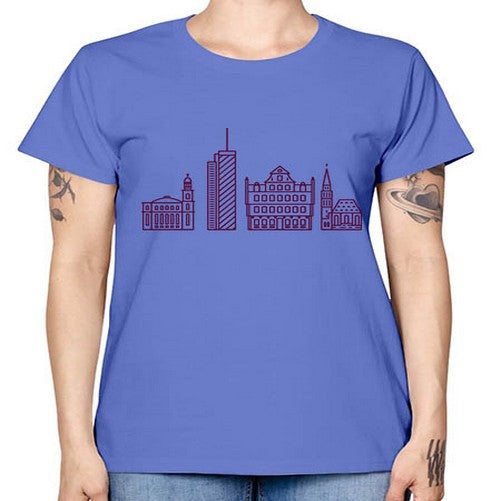 Frankfurt 744# - cities -  Missy T-Shirt