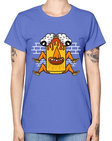 Fuck the weekend 128# - cartoon general -  Missy T-Shirt