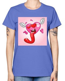 Heart 139# - cartoon general -  Missy T-Shirt
