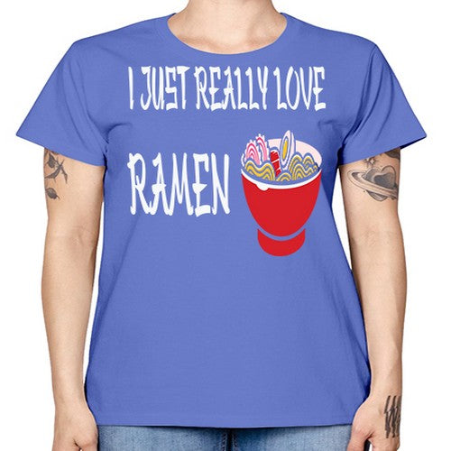 I Just Love Ramen Japanese Anime 238# - anime -  Missy T-Shirt