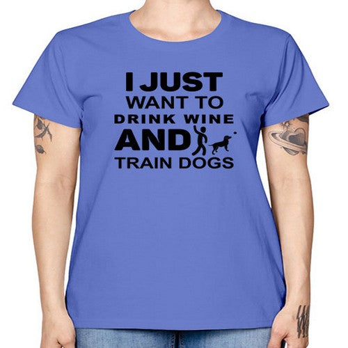 I Just Want to Drink Style 43# - dogs -  Missy T-Shirt