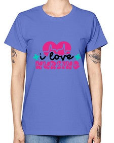 I Love Nursing Style Style 896# - nurse -  Missy T-Shirt