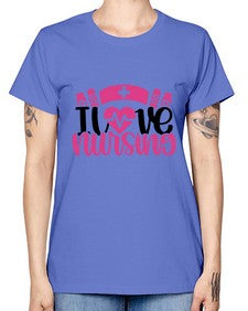 I Love Nursing Style Style 897# - nurse -  Missy T-Shirt