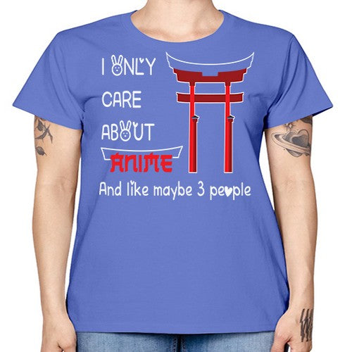 I Only Care About Anime Anime 240# - anime -  Missy T-Shirt