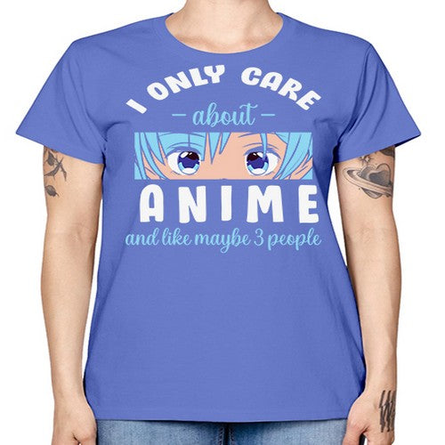 I Only Like People Anime Japanese 241# - anime -  Missy T-Shirt