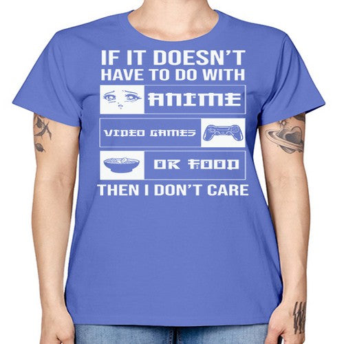If It NotAnime Game Or Anime 246# - anime -  Missy T-Shirt