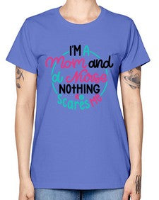 Im A Mom And A Nurse Nothing Style Style 957# - nurse -  Missy T-Shirt