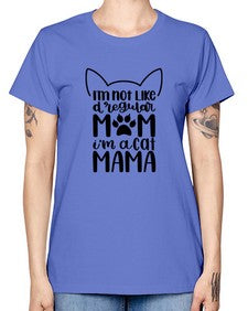 Im Not Like A Regular Mom Style 95# - cats -  Missy T-Shirt