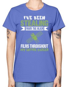 Ive been stealing from the alien 30# - ufo -  Missy T-Shirt