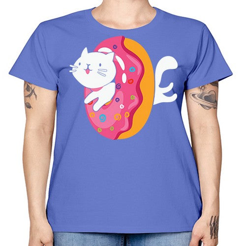 Kawaii Cat Donut Anime Lover Anime 267# - anime -  Missy T-Shirt