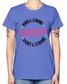 Kind Caring Nurse Style Style 1033# - nurse -  Missy T-Shirt