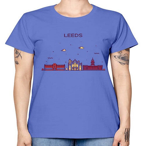 Leeds 1125# - cities -  Missy T-Shirt